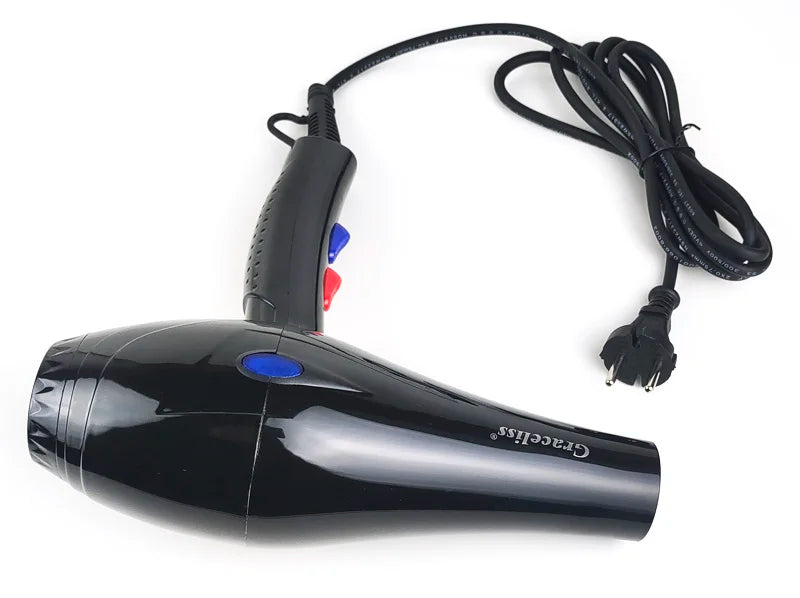 Original EU Plug Hot Cold Wind Professional Hair Dryer Blow dryer Hairdryer For Hair Salon for Household Use.