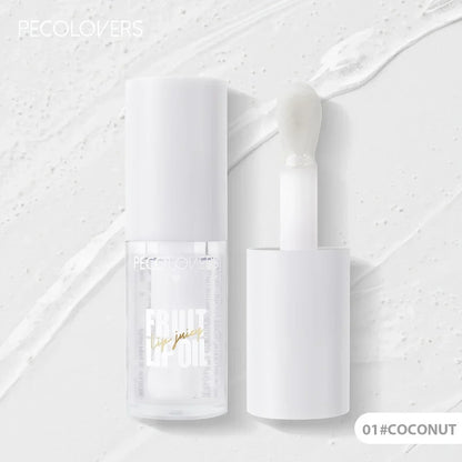 BIG Fruit Lip Oil Lip Enhancer Plumper Big Brush Moisturising Clear Lip Gloss Sexy Lip Makeup Care Cosmetics for Women Girl Lady.