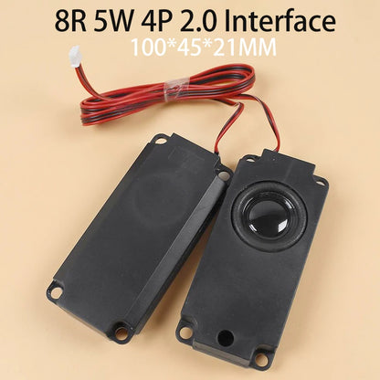 1PC Audio Portable Speakers For Computer PC TV LCD Speaker 3070 45100 Rectangle Loudspeaker 4R 8R 2W 3W 5W 10W 4/8Ohm.