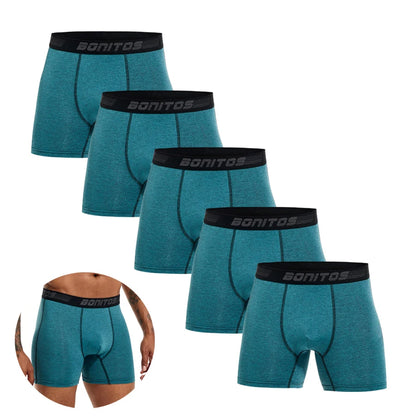 5 stücke Pack 2025 Männer Höschen Polyester Unterwäsche Männliche Marke Boxer Und Unterhose Für Homme Lot Luxus Set Sexy Shorts geschenk Slip