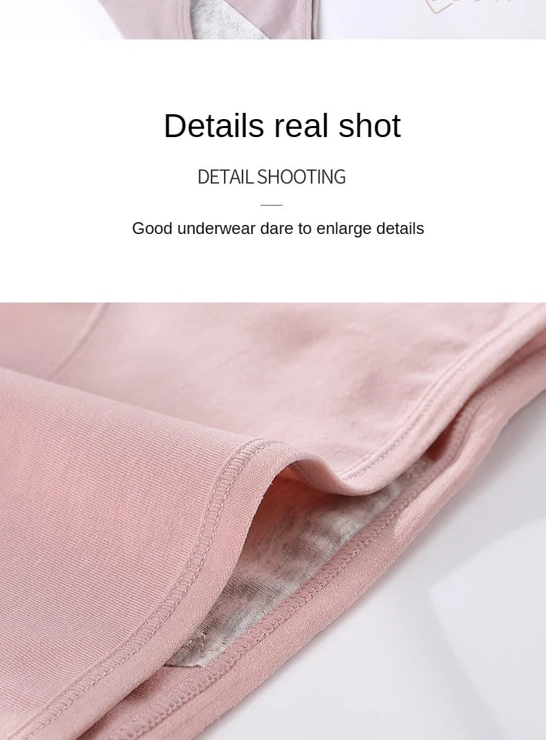 3PCS/set Women's menstrual briefs large flow postpartum water absorption leakproof briefs women's pure cotton menstrual briefs.