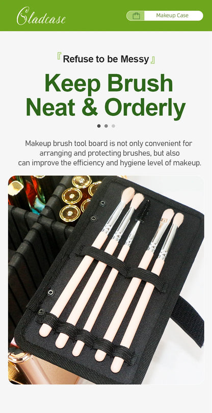 Large Capacity Makeup Case with LED Mirror Multiple Size Options Cosmetic Box LED Mirror Makeup Storage Box for Beauty Salons.