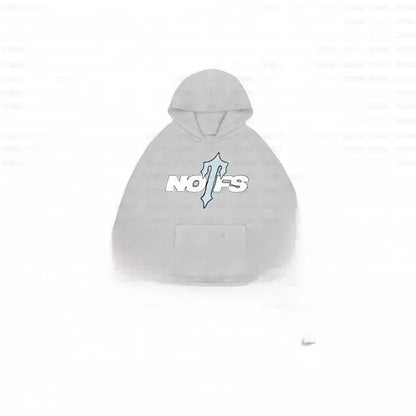 Streetwear Sportswear Set NOFS Printed Loose Hoodie Sweatshirt Men Women Casual Pants Autumn Winter Fashion Outfit