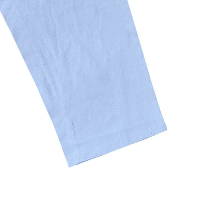 Frühling Sommer Dünne männer Casual Leinen Hosen Strand Stil Kordelzug Gerade Bein Lange Hosen Hochwertige Bequeme Passform