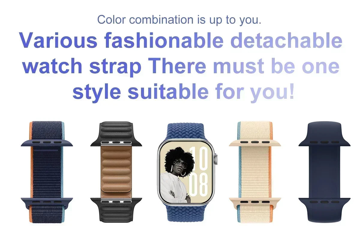 New Watch Series 10 Mini For Apple Watch 10 SmartWatch Men 3D Surround Music Video NFC Bluetooth call smartwatch For Android l0S.