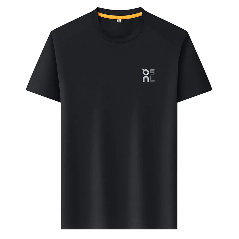 Designer Brand Men's Printed O-neck T-shirt Fashionable Casual Sports Short Sleeved Breathable Cool Luxurious Top Men's Clothing.