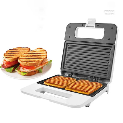 Electric Sandwich Machine Household Electric Nonstick Baking Plate Sandwich Maker Toaster Breakfast Machine EU Plug 220V.