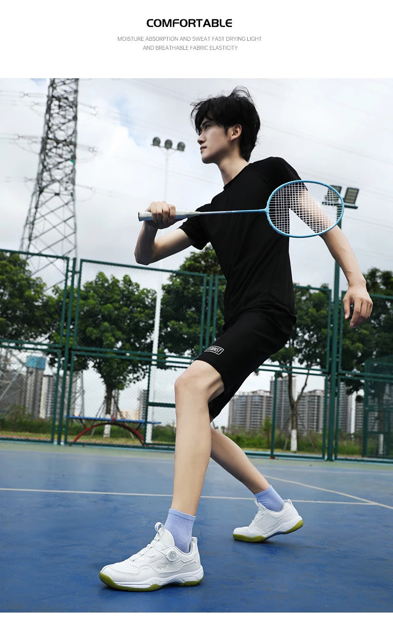 New Men Professional Badminton Shoes Sports Shoes Ping Pong Lightweight Indoor Sport Tennis Training Sneakers Volleyball Shoes.