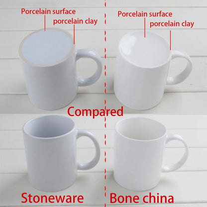 Me Ceramic Coffee Mug with Funny Cat Design & "People Who Don't Like Cats" Quote - Microwave Safe, Hand Wash Only, Insulated Reu.