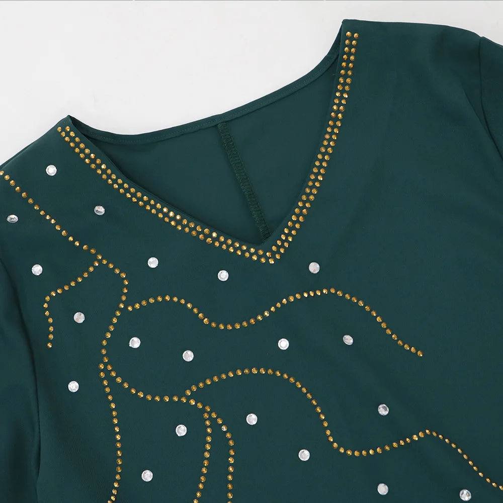 Kaftan Eid elegante muslimische Frauen Kleid Ramadan Party Dubai Abaya Truthahn Islam lange Abendkleider Musulmane elegante Vestidos