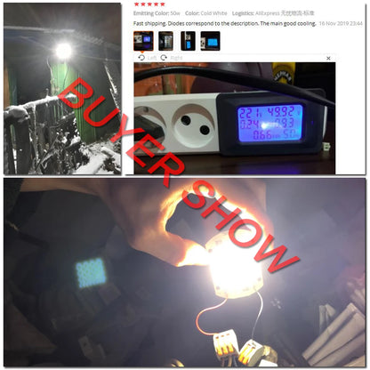 COB Chip LED Lampe 220V 10W 20W 30W 50W Smart IC Keine Notwendigkeit Fahrer Lampada LED Birne Lampe Für Flutlicht Scheinwerfer Diy Beleuchtung.