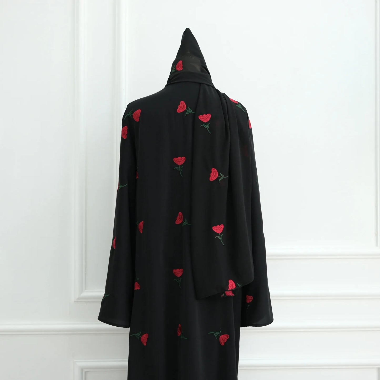 Eid 2025 New Embroideried Abaya Kimono Dubai Luxury Cardigan Muslim Party Kaftan Robe Abayas for Women Turkish Islamic Clothing