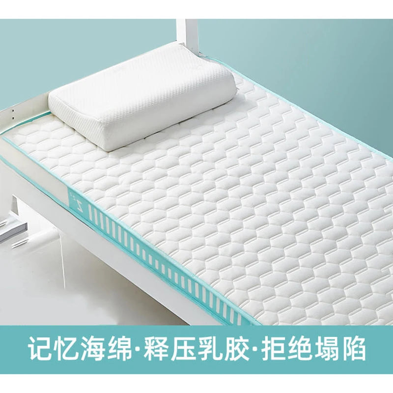 Latex Memory Baumwolle Matratze Kissen für Heim kinder Tatami Matte benutzer definierte Studenten wohnheim einzelne 90x190 Matratze