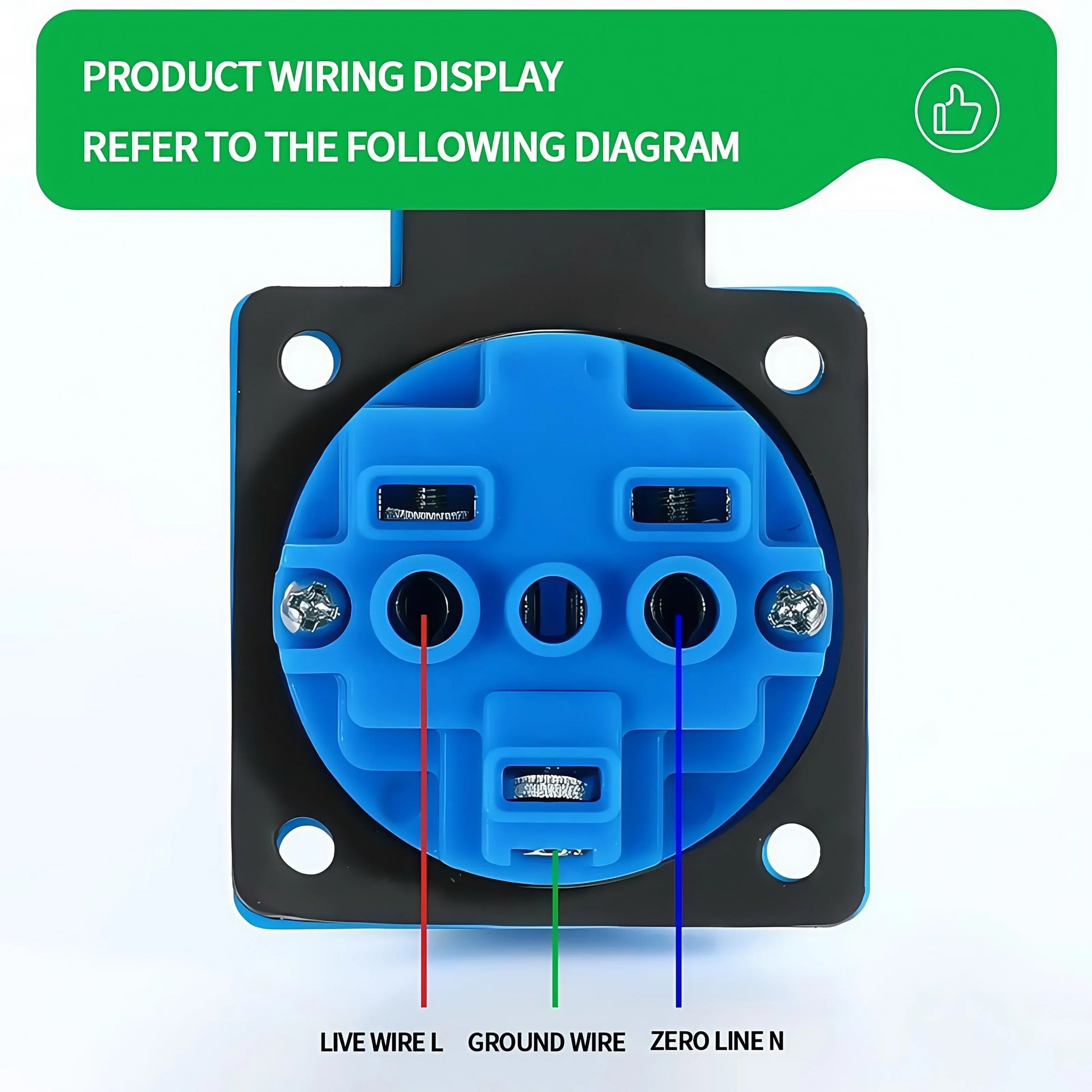 IP54 wasserdichte Bewertung EU UK Brasilien Französisch deutsche Außensteckdose 16A 250V Industriequalität Schalttafelsteckdose Steckdosen.
