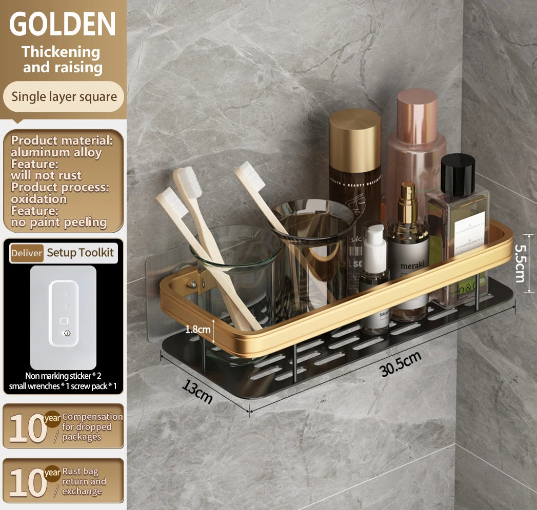 Yun jie ya Free Punch Bad Lager regal Kleiderbügel WC Eck regal Veranstalter Wand Dusch regal Wohn accessoires