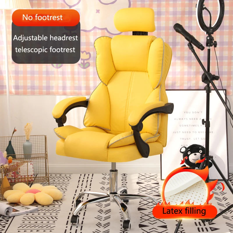 Neuer Gaming-Stuhl mit Fußstütze, zum Anheben des Spiels, hochwertiger ergonomischer Stuhl, Wohnmöbel, Büro-Computerstuhl, Gamer-Stuhl