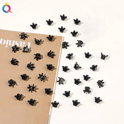 50Pcs Flower Hair Clips Multi color Mini Cute Hair Styling Accessories for Girls and Women Birthday Gifts,10 Colors at Least.