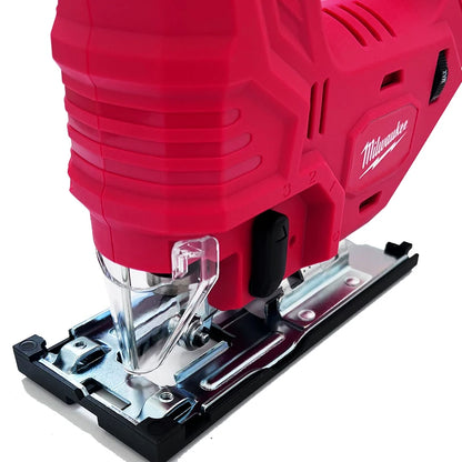 Milwaukee 3000 U/min bürstenlose Kurvensäge, kabellose elektrische Stichsäge, tragbares, multifunktionales, verstellbares Elektrowerkzeug für die Holzbearbeitung