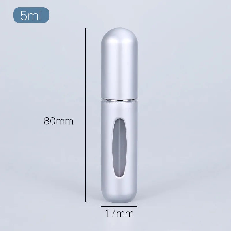 5/8ml Perfume Atomizer Portable Liquid Cosmetics Containers Traveling Mini Alcohol Perfume Refillable Bottles Empty Spray Bottle