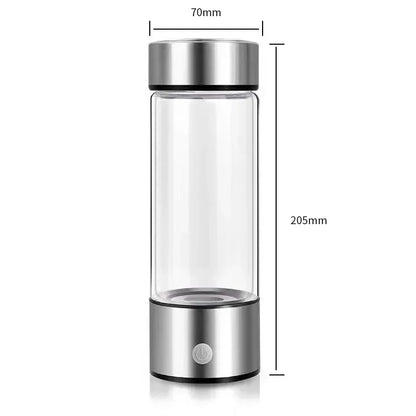Rich Hydrogen Water Cup Portable Hydrogen Water H2 Generator Alkaline Maker Ionizer Bottle Super Antioxidan Titanium Filter.