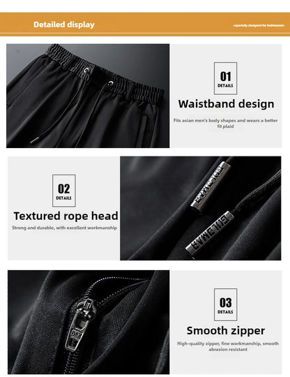 Big Size 10XL Winter Pants Men Fleece Lined Elastic Waist Strtch Trousers Male Thick Warm Straight Business Work Wear Plus Large