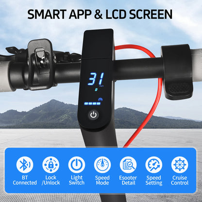 JUICEASE TUYA/TX01 Scooter Electric Scooter for Adults 8.5 Inch Tire Portable Lighting Cruise Control Escooter 350W 5-30KM Range