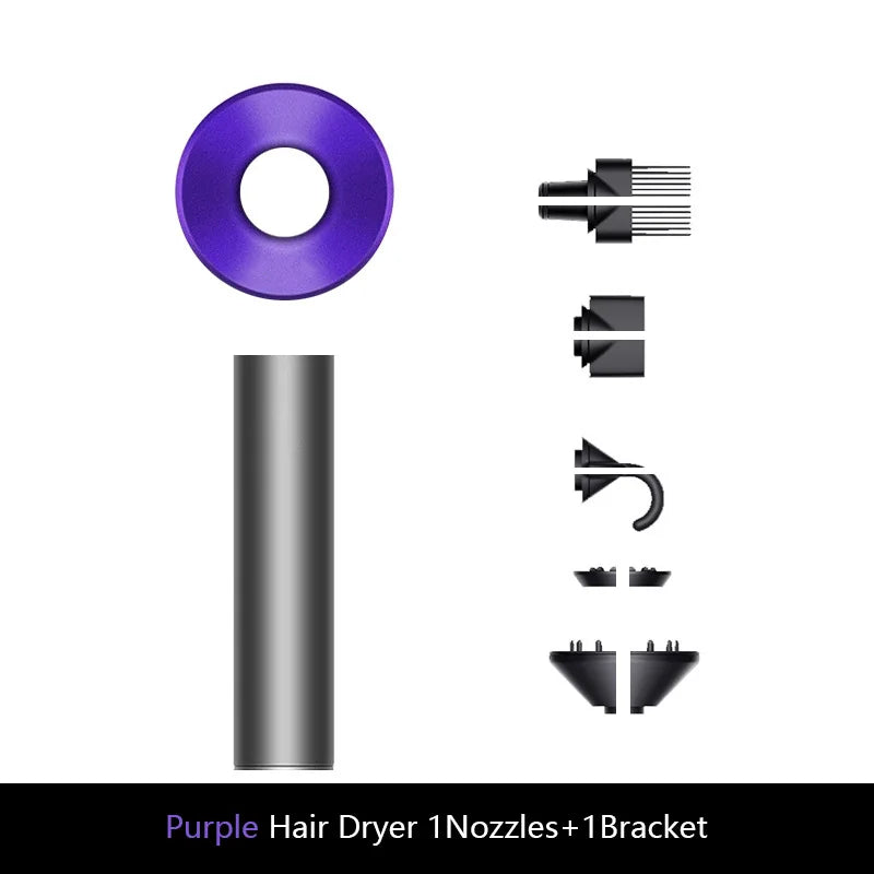 Professional Ionic Hair Dryer with Anion Technology, Hot/Cold Air, Lightweight 5 in 1 Styling Tool for Easy Blowouts