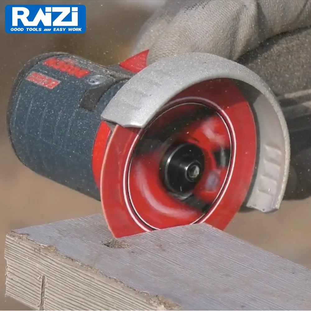 Raizi 75 mm vakuumgelötete Holzscheibe zum Schneiden für Elektrowerkzeuge, Holzsägeblatt, 75 mm Holzschneiden, DIY-Werkzeug, Mini-Schleifer, Handscheibe