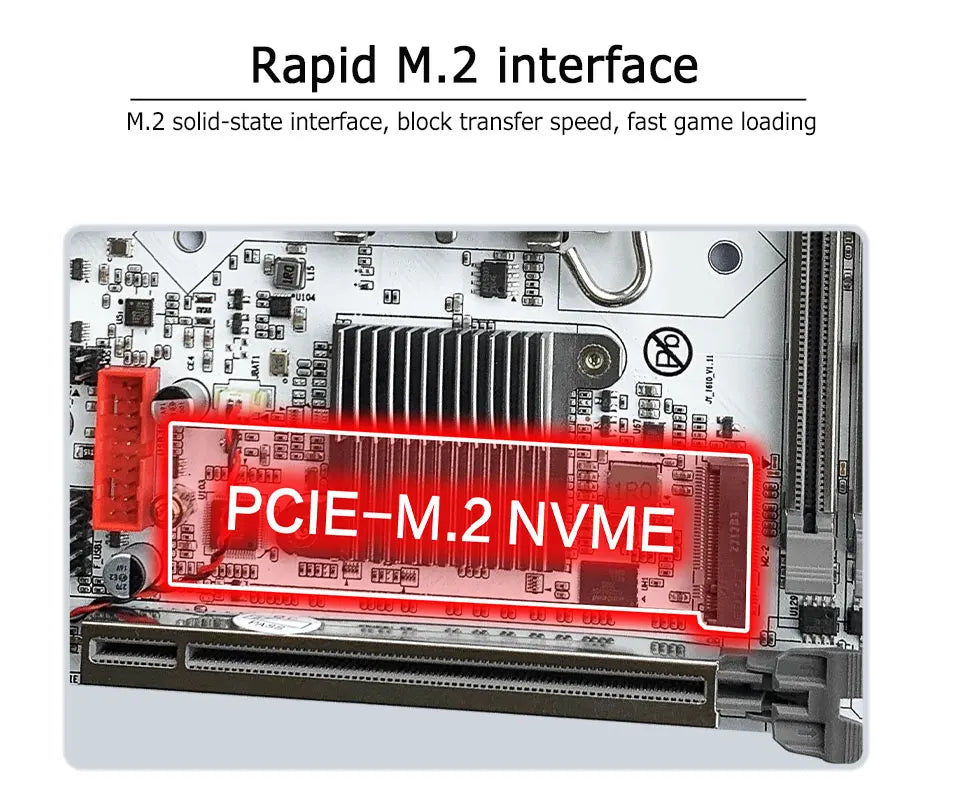 JGINYUE H610 Motherboard LGA1700 Support Intel Core i3/i5/i7/i9 12th 13th Processor Dual channel DDR4 Memory H610i GAMiNG.