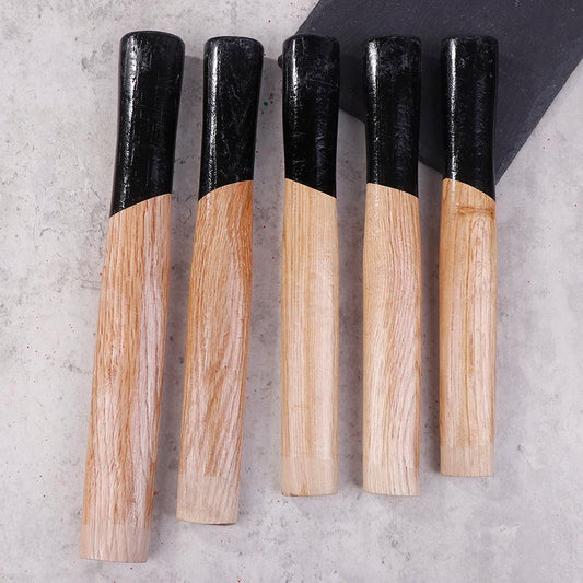 Eisen Quadratischer Hammer Holzgriff Hickory Beil Griff Gebogene Achsen Ersatzhammer Holz für Stahlnagel Klaue