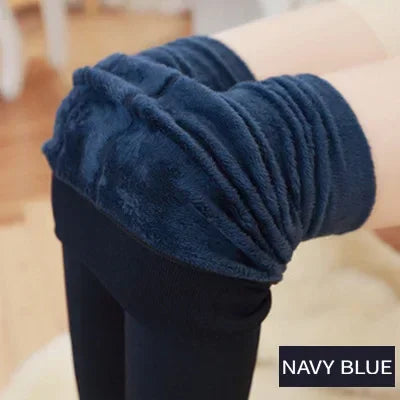 Women Winter Warm Tights Plus Size Pantyhose Thick Velvet Cashmere Fashion Colorful Tights Nylon Stretch Black Sexy High Tights