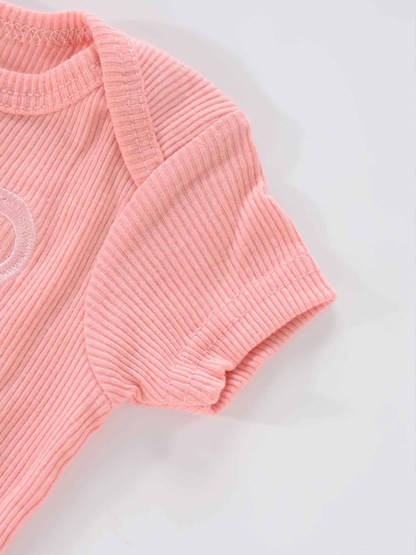 4PCS Neugeborenen Strampler Kurzarm Rundhals Cartoon Tier Blumen Drucken Body Onesies Für Baby Jungen Und Mädchen Kleidung