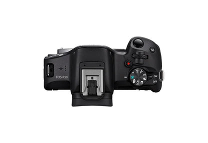 Canon EOS R50 Mirrorless Camera RF-S18-45mm F4.5-6.3 is STM Lens Kit 24.2 Megapixel CMOS (APS-C) Sensor 4K Video Content Creator