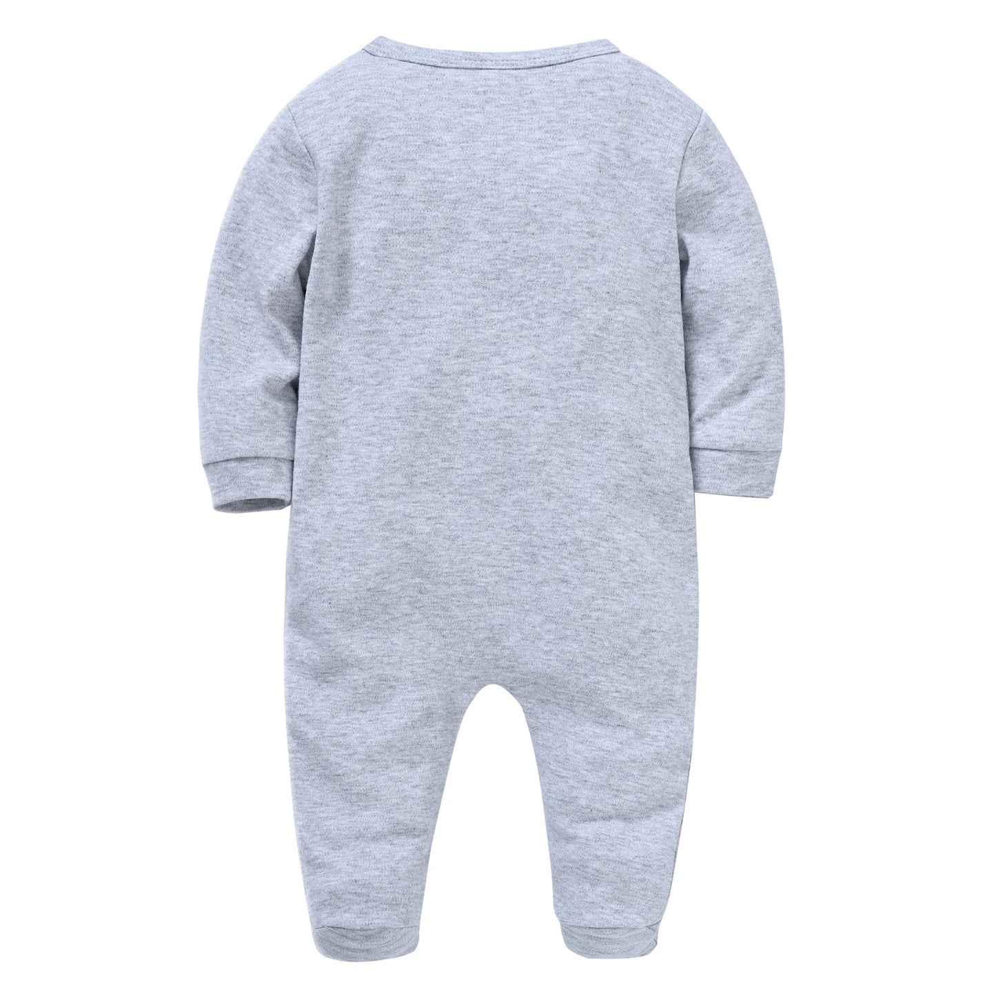 Herbst Langarm Baby Stram pler 100% Baumwolle einteilig Neugeborene Kleidung cool Bär Design 0-12m Kostüm.