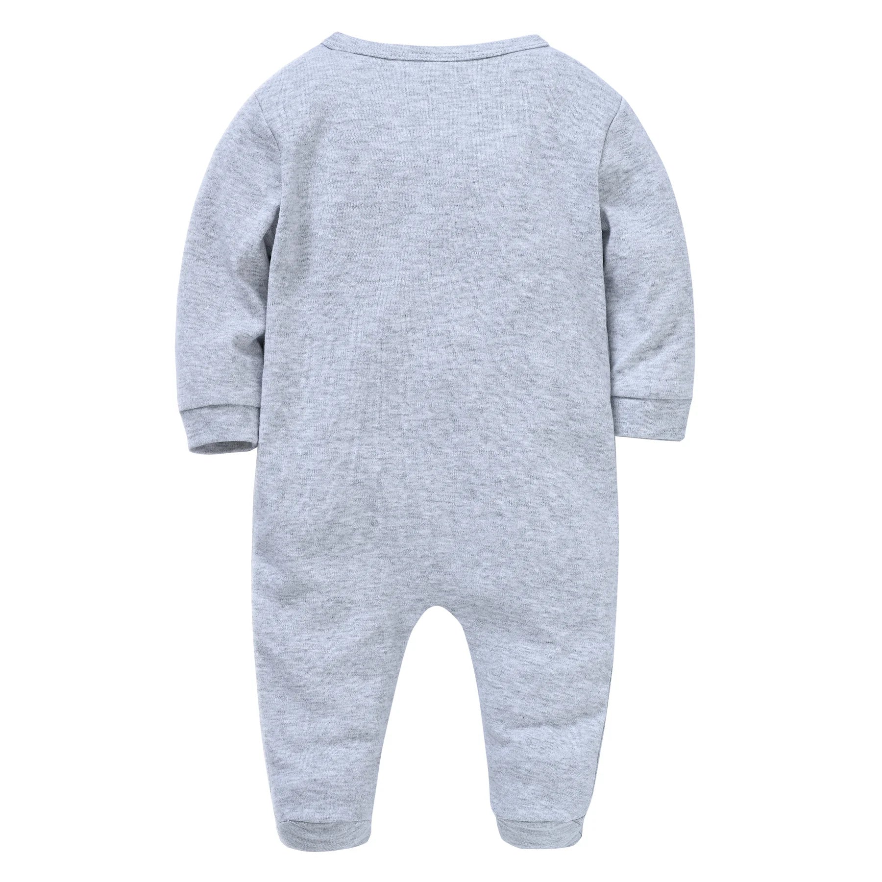 Herbst Langarm Baby Stram pler 100% Baumwolle einteilig Neugeborene Kleidung cool Bär Design 0-12m Kostüm.