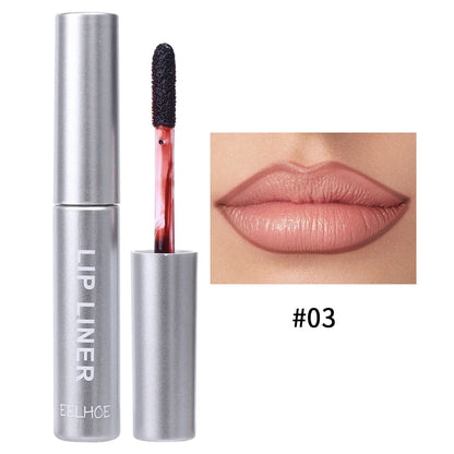 Waterproof Lip Liner Peel Off Tattoo Lipgloss Waterproof Long Lasting Matte Lip Tint Brown Contour Tear-off Lips Stain Cosmetic.