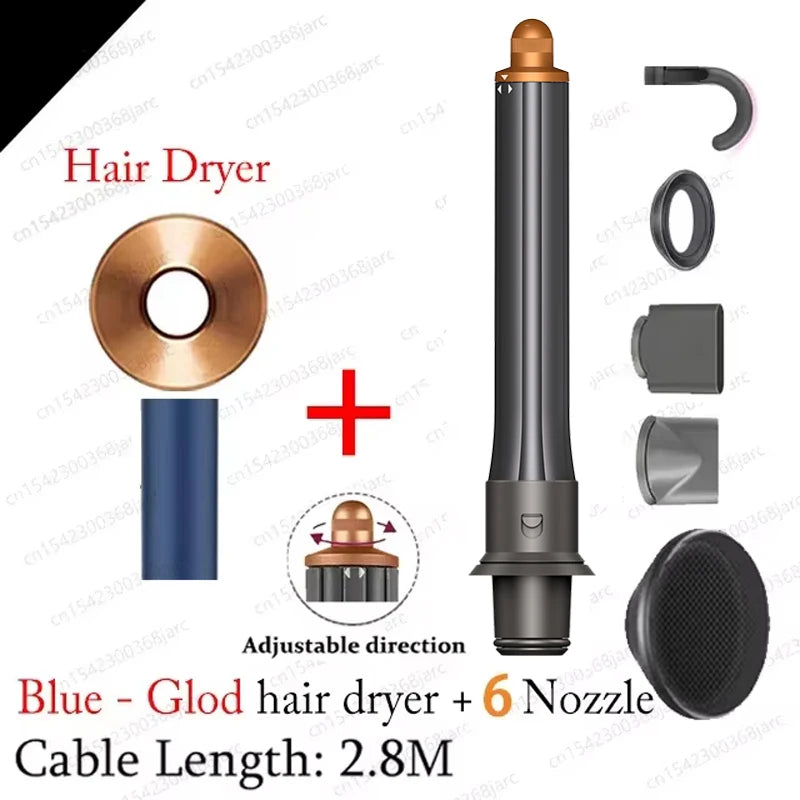 SenCiciMen Professinal Hair Dryer Negative Ion Blow Dryer Quick Dry Leafless Hairdryer Salon Home Constant Temperature Hair Care.