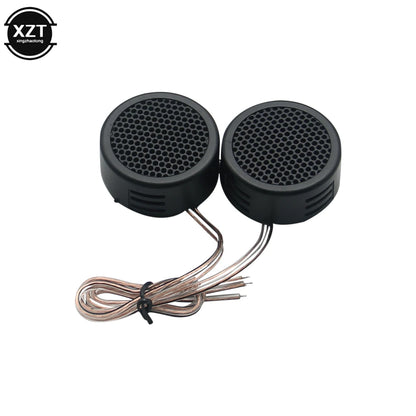 500W Loud Speaker 1Pair Universal High Efficiency Mini Dome Tweeter Loudspeaker Super Power Audio Sound for car.