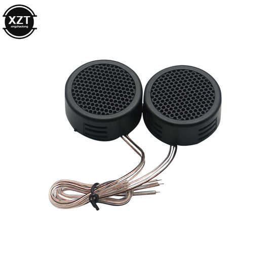 500W Loud Speaker 1Pair Universal High Efficiency Mini Dome Tweeter Loudspeaker Super Power Audio Sound for car.