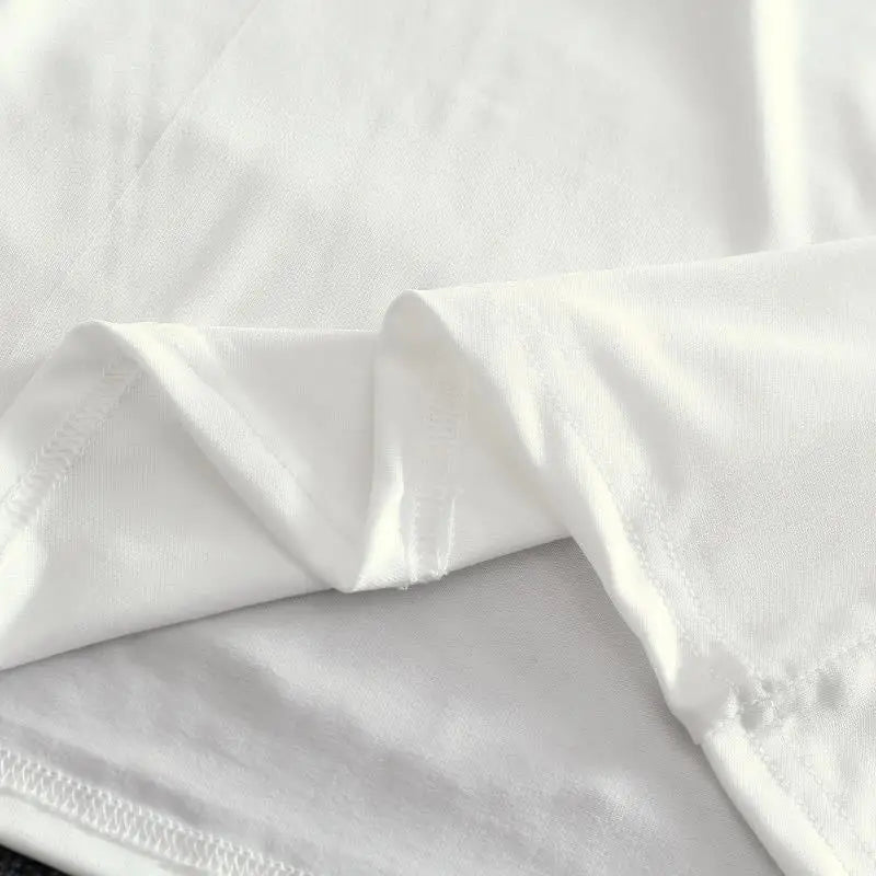 Elegante Damen Sommer zweiteiliges Kleid Luxus Chiffon Party lose Tüll Abendkleider für Frauen 2024 Abschluss ball transparent weiß.