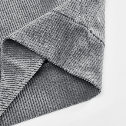 Men's Corduroy Jacket Stand-up Collar Slim Fit Retro Multi-pocket Workwear Commuter Coat for Spring And Autumn