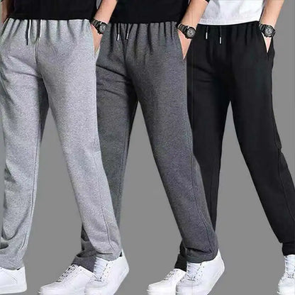 Men Straight Leg Casual Sports Pants Male Exercise Jogging Trousers Gym Sports Pantsdrawstring Design Suitable for Outdoor Wear.