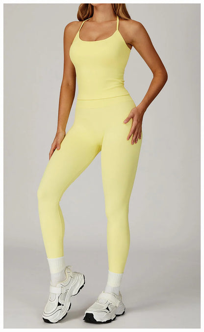 2PCS Yoga Suit Sports Set Women Gym Set Woman Tracksuit Running Workout Long Sleeve Sports Shirt Shorts and bra set Sport Outfit