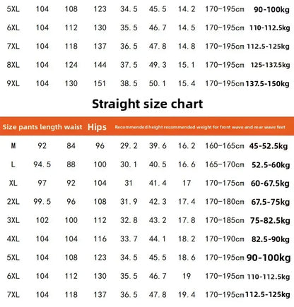 Men's Plus Size Pants Thickened Fleece Lined Thickened Autumn Winter Casual Trousers Loose Warm Outerwear Cold Proof Clothing.