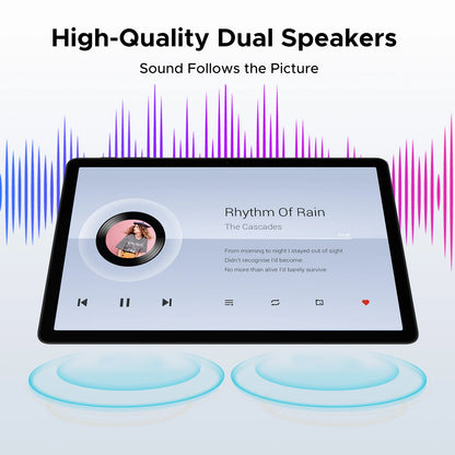 Doogee Tab A9+ Tablet Pc 11 Inch Android 15 20Gb Ram(4+16) 64Gb Rom 8580Mah Battery Dual Speakers Support Widevine L1 Tablet Pc.