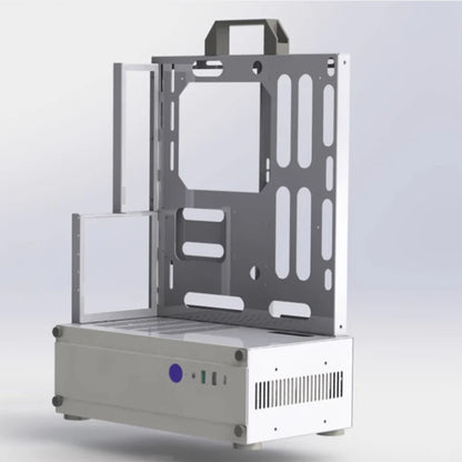 Open Type Computer Case Frame  Vertical Chassis Shelf ATX MOD DIY Desktop Gaming Gamer PC Cabinet Tower Gaming Support ATX/ MATX.