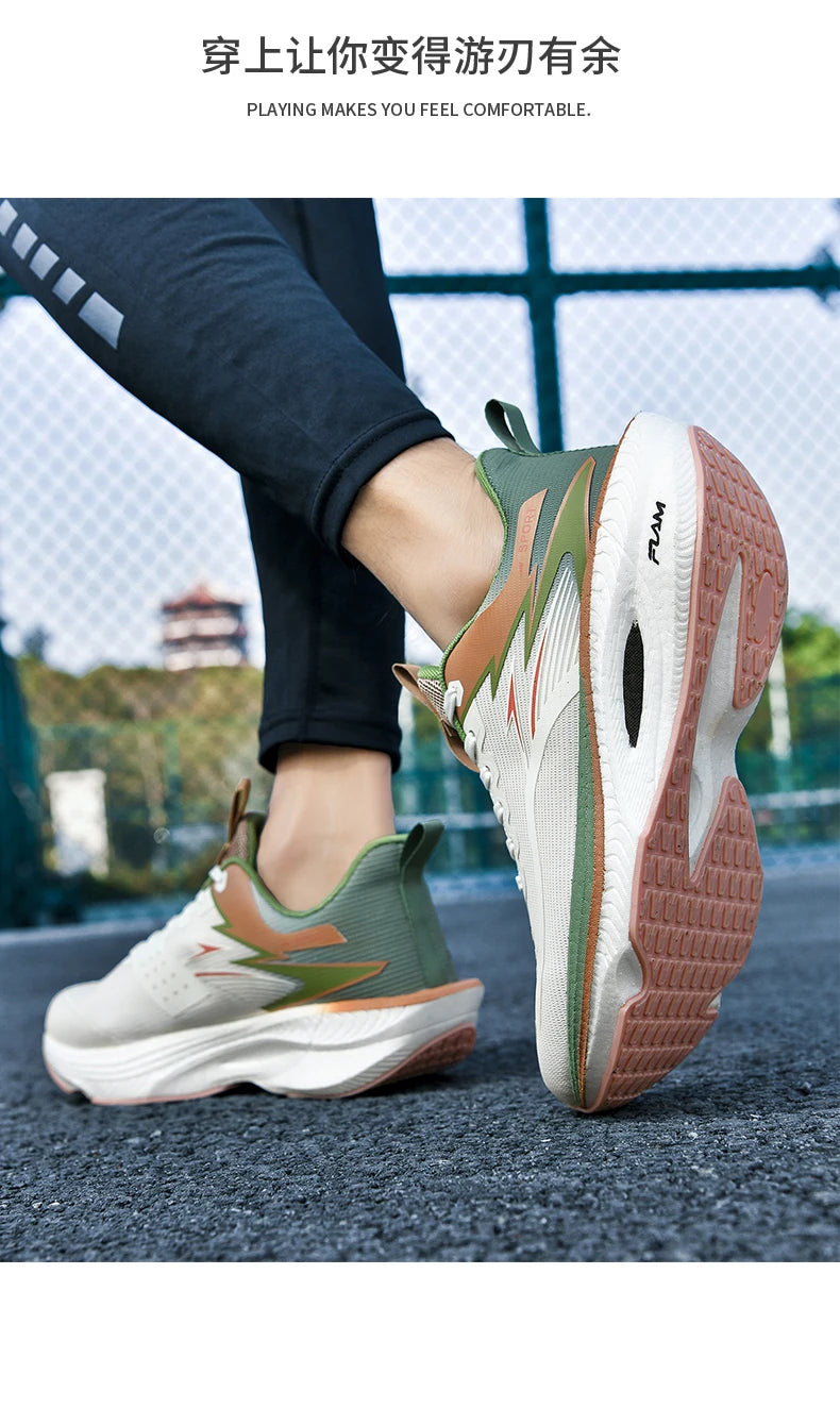 Sport Laufschuhe Männer Turnschuhe Marathon Atmungsaktiv Komfortable Marke Trend Frauen Sportlich Fitness Outdoor Turnschuhe AirCushion