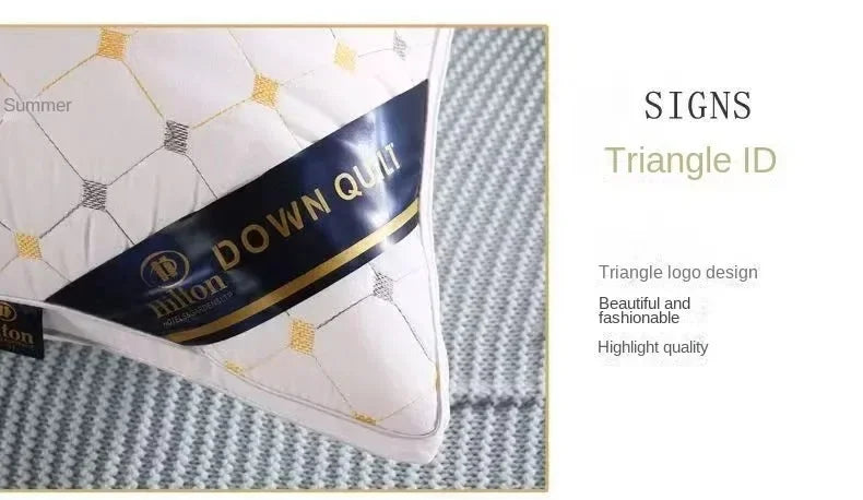 High Quality Pillow Feather Velvet High Rebound Pillow Core For Household Adult Single Neck Protection  To Aid Sleep Pillow Core.