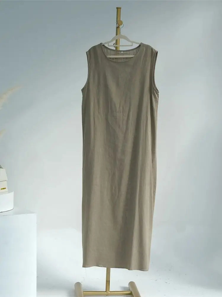 Eid Summer Cotton Linen Kimono Coat Dubai Open Abaya 2024 Muslim for Women Set Retro Kaftan Modest Dresses Islam Clothing Kebaya