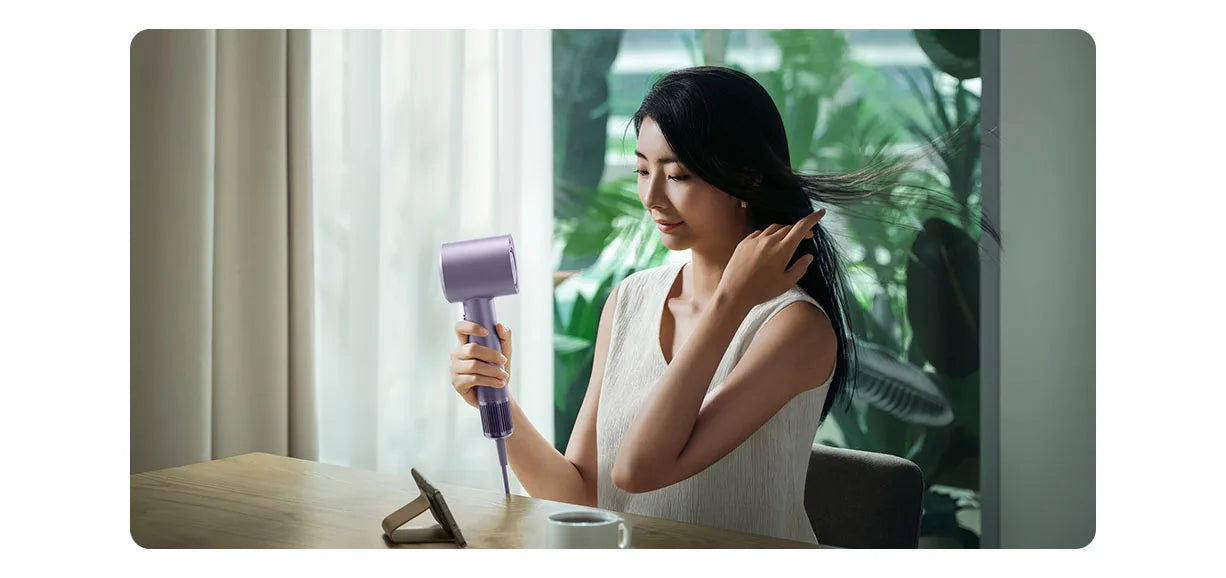 XIAOMI MIJIA High Speed Hair Dryer H701 Water Ion 65m/s Wind Speed 220V Professional Hair Care Quick Drye Negative lon HairDryer.